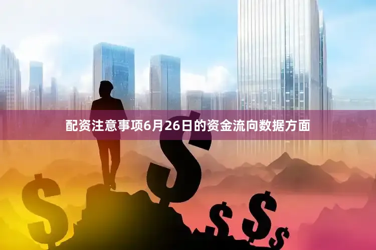 配资注意事项6月26日的资金流向数据方面