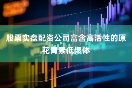 股票实盘配资公司富含高活性的原花青素低聚体